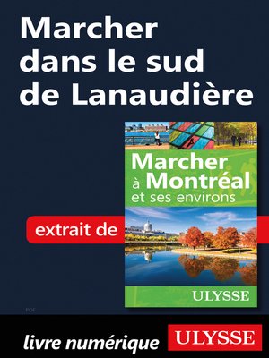 cover image of Marcher dans le sud de Lanaudière